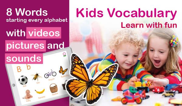 Alphabet Vocabulary Book banner