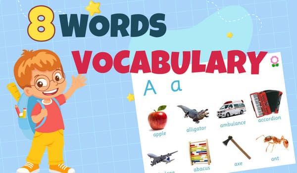 Alphabet Vocabulary Book banner